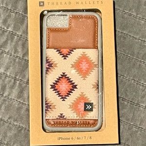 Thread Wallet cell phone case